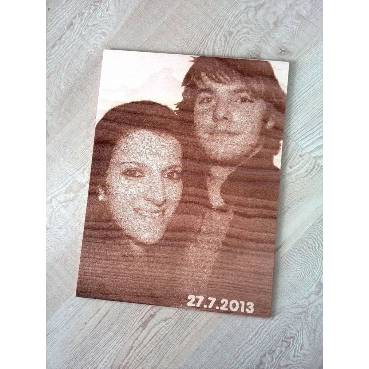 Dřevěný obraz z fotky