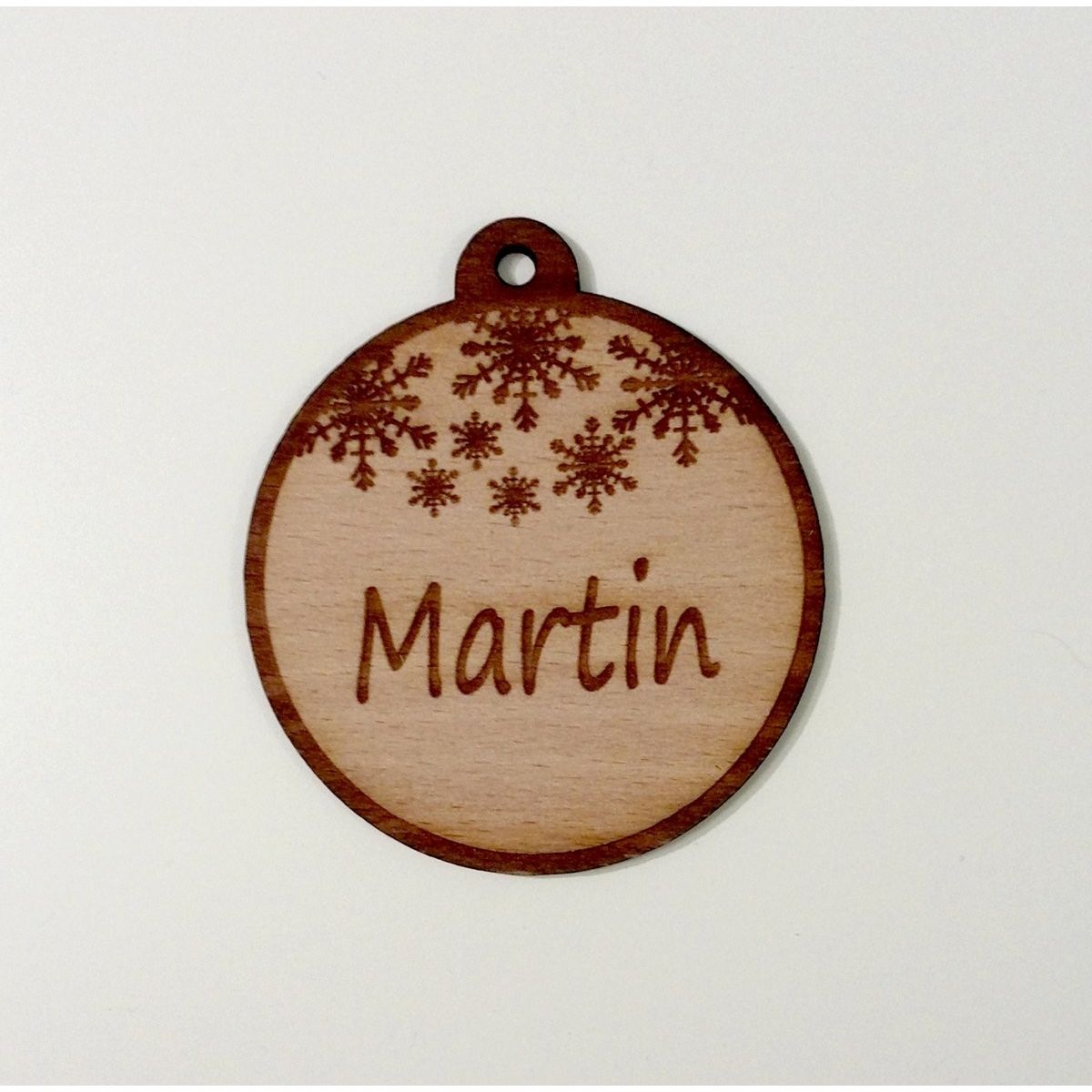 Vánoční ozdoby s vlastním textem