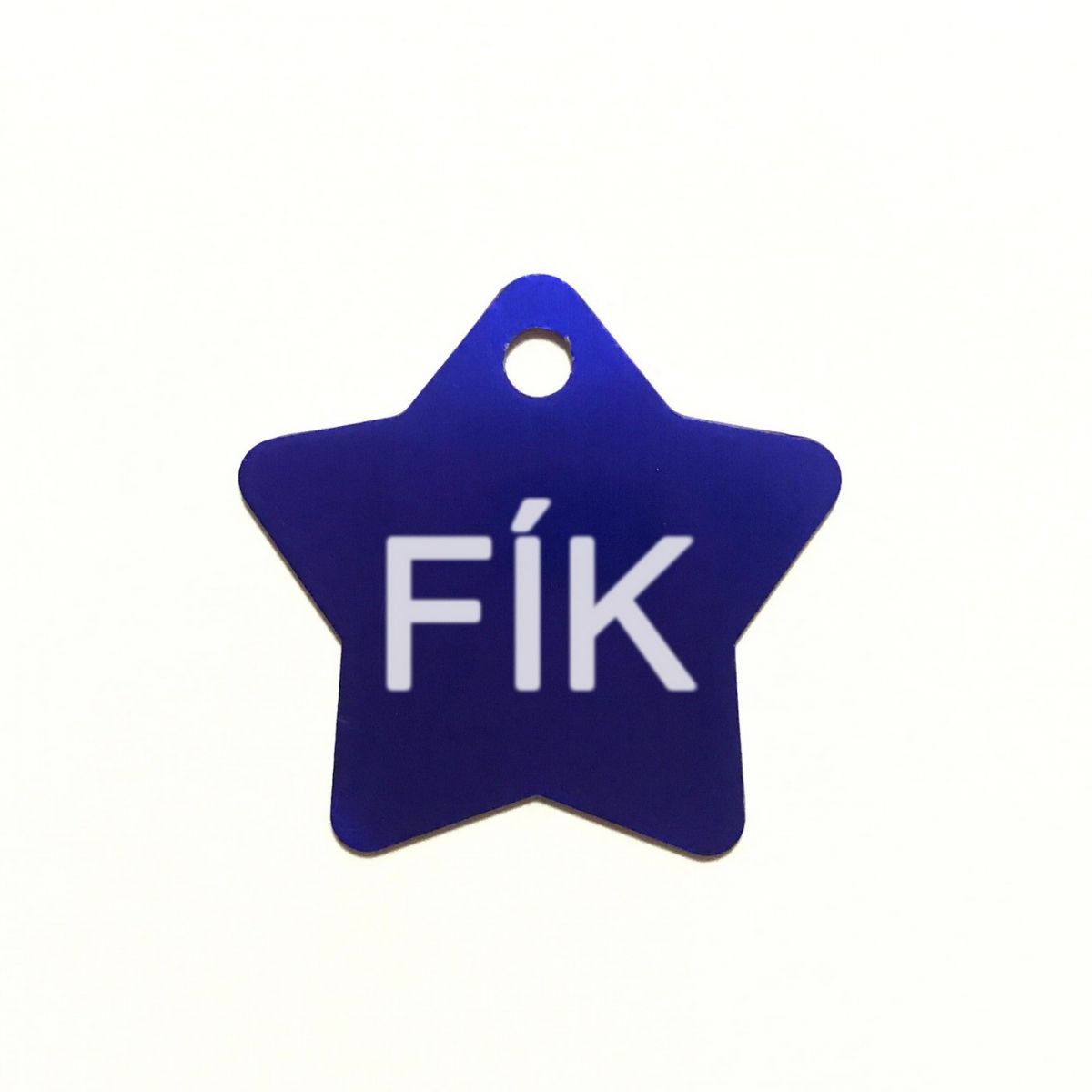 Psí známka - hvězda - různé barvy