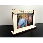 Rámeček na fotku s vlastním textem