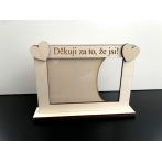 Rámeček na fotku s vlastním textem