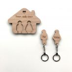 Věšák na klíče 2 - 5 postaviček