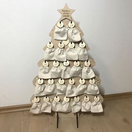 Adventní kalendář - stromek