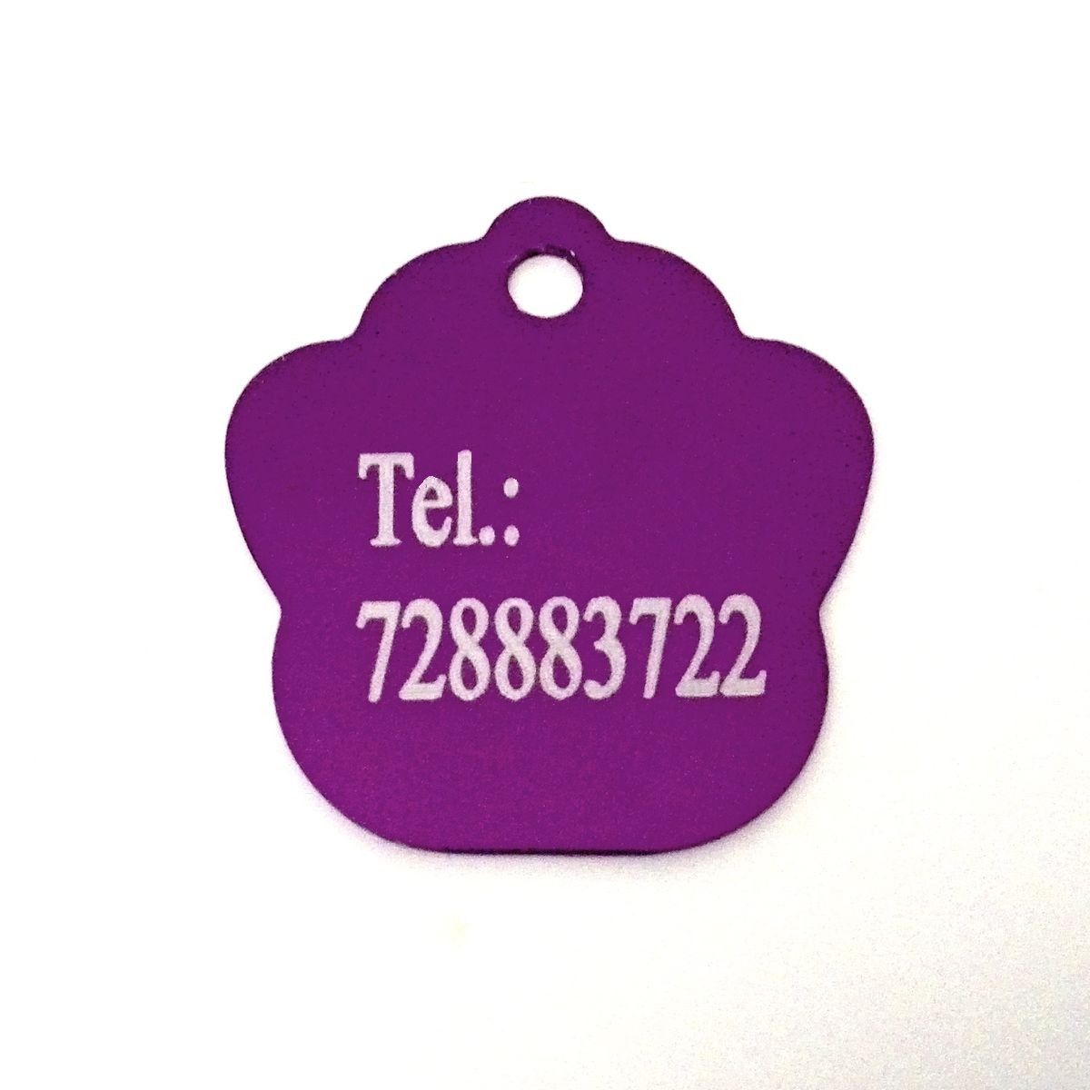 Psí známka - tlapka - různé barvy