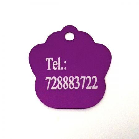 Psí známka - tlapka - různé barvy