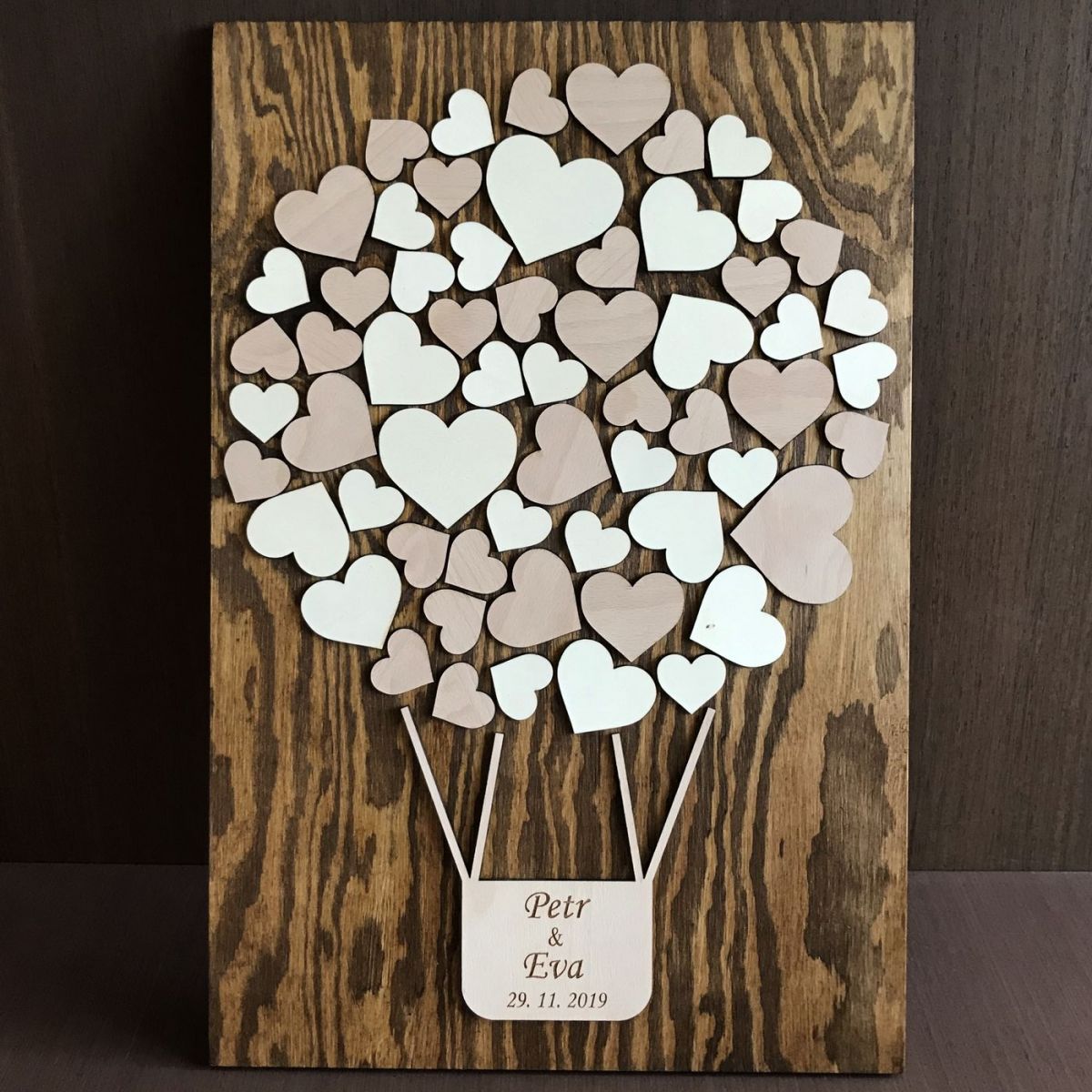 Balón se srdíčky - kniha hostů (guestbook)