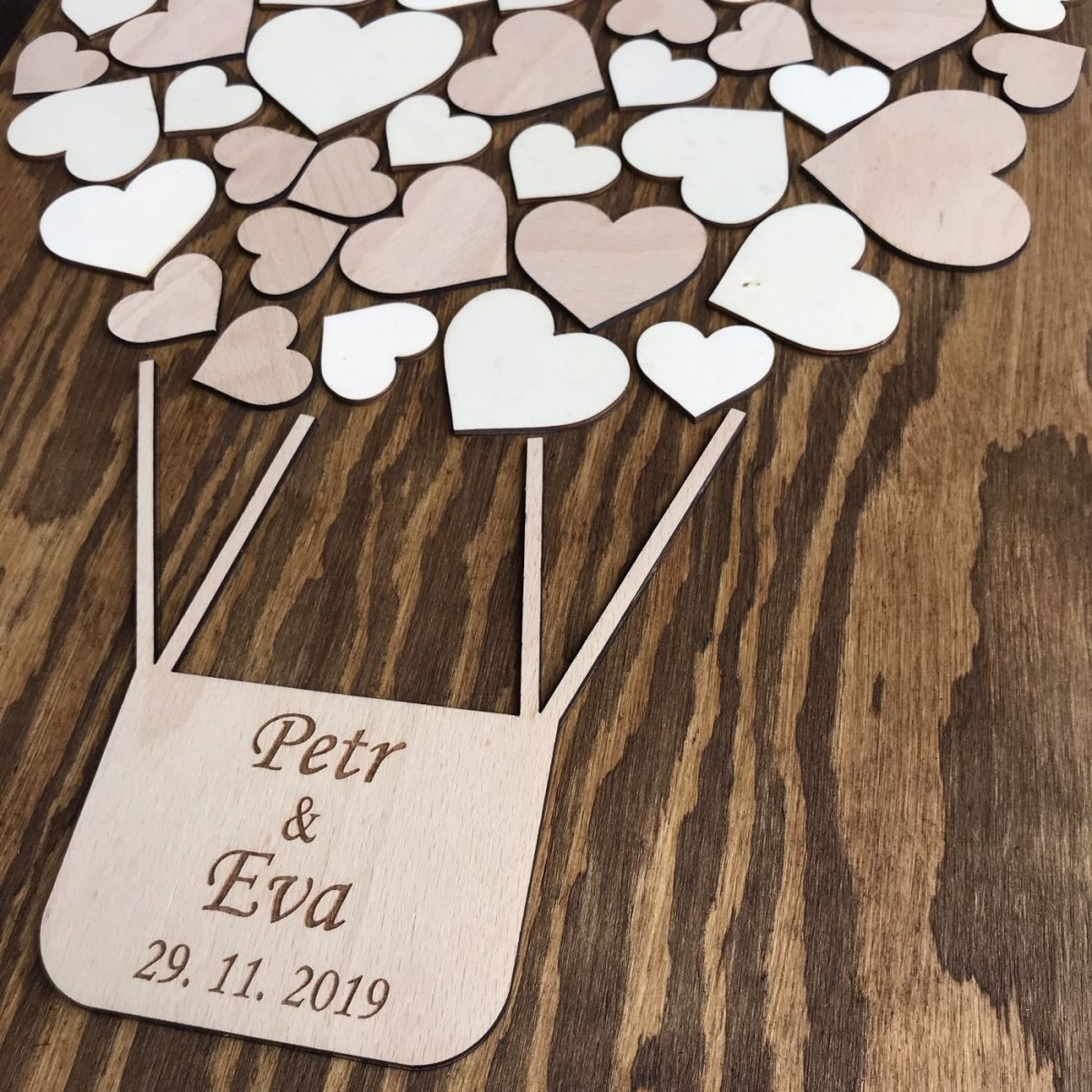 Balón se srdíčky - kniha hostů (guestbook)