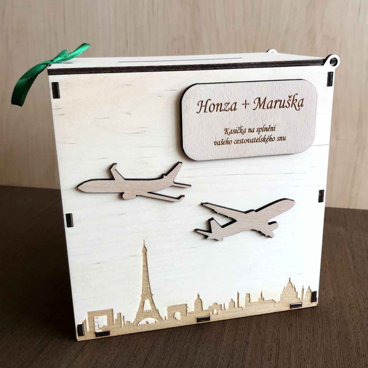 Kasička pro cestovatele