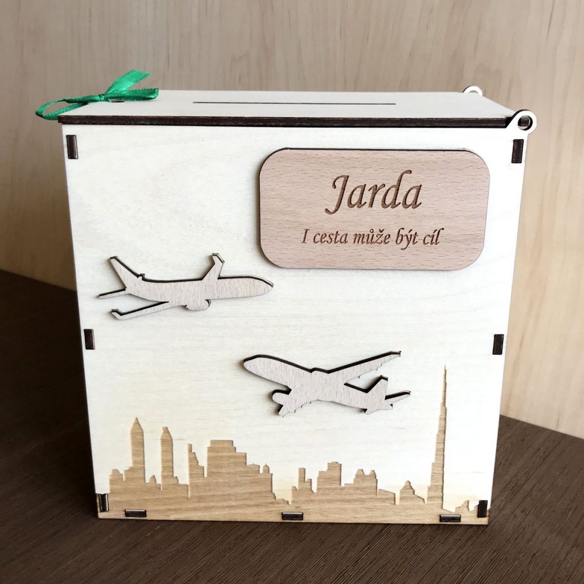 Kasička pro cestovatele