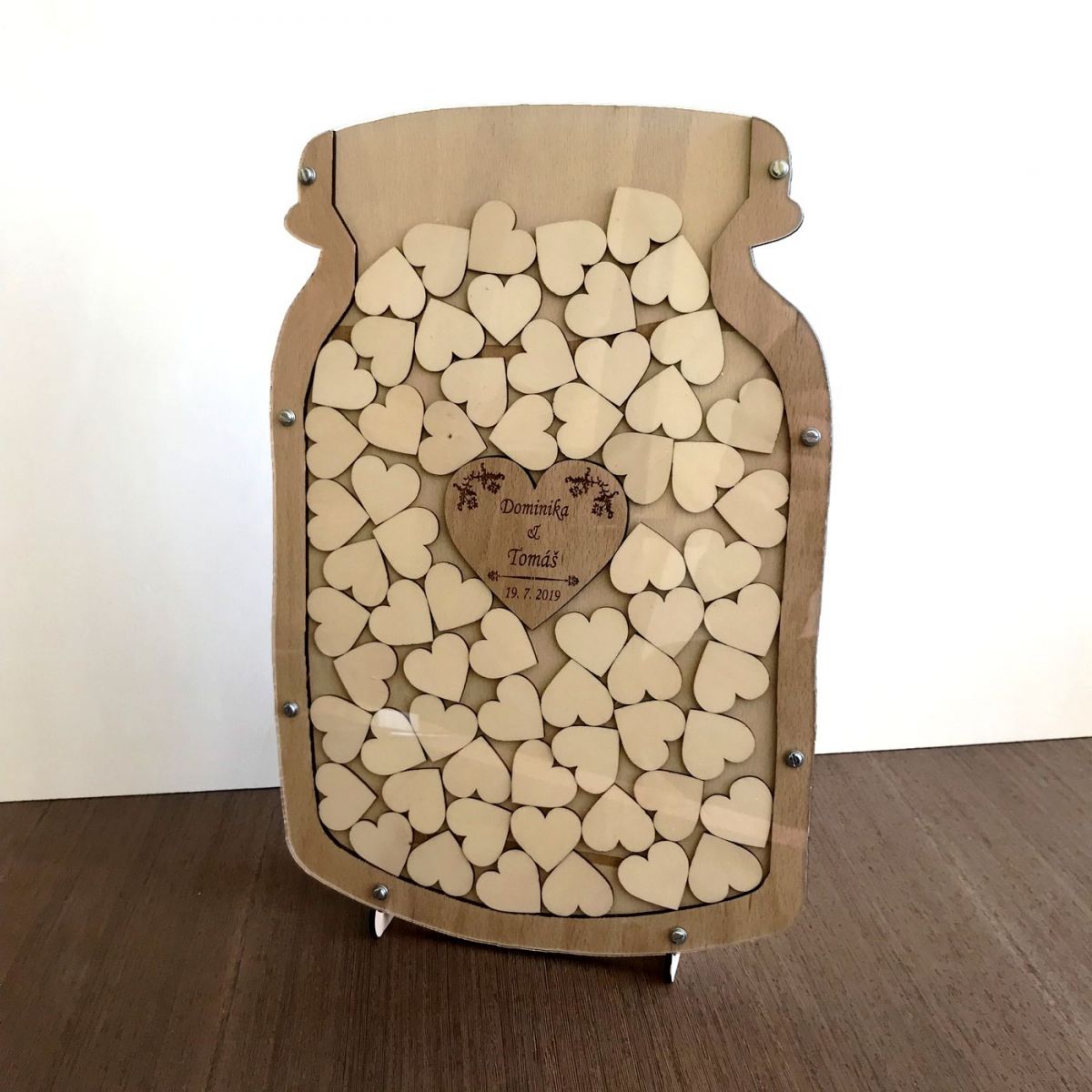 Sklenice - kniha hostů (guestbook)