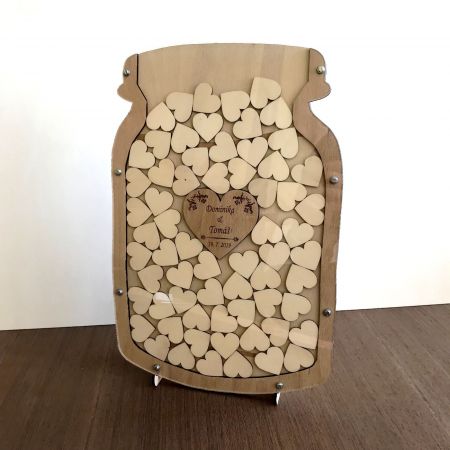 Sklenice - kniha hostů (guestbook)