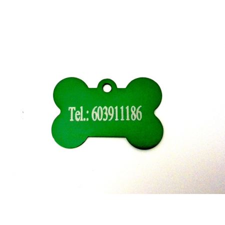 Psí známka - kost - různé barvy