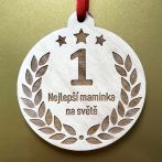 Medaile - Nejlepší maminka - s věnováním