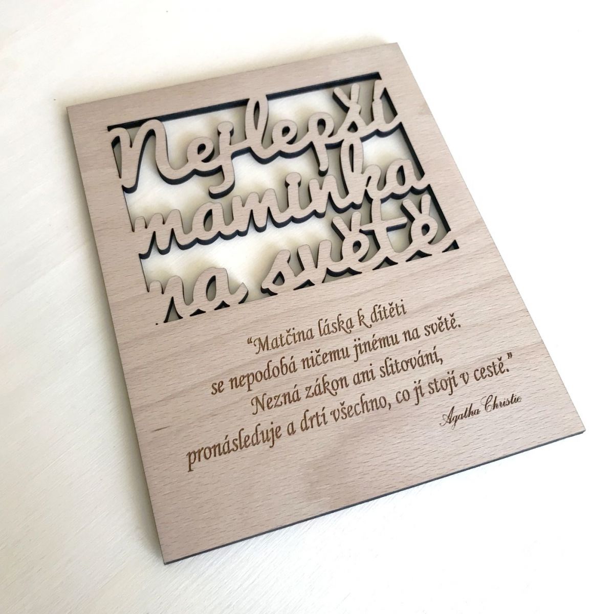 Cedulka - Nejlepší maminka