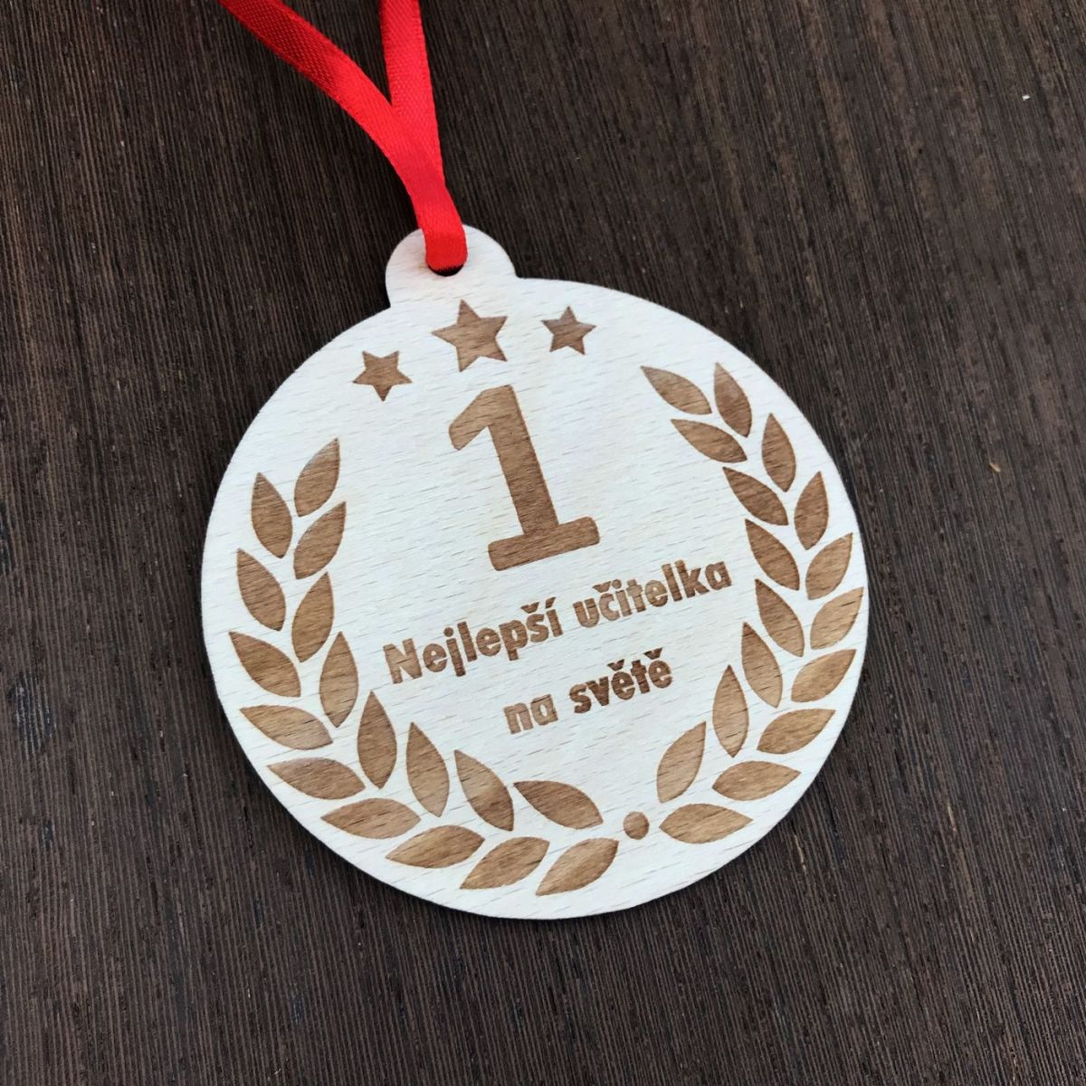 Medaile - Nejlepší učitelka/učitel - s věnováním