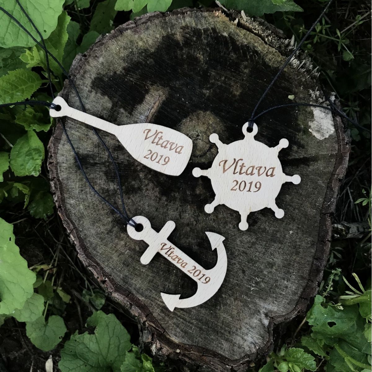 Přívěšek pro vodáky - různé druhy